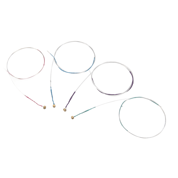 Violinsträng 4/4 Silver Universal Set Nickelpläterad Kulände Instrumenttillbehör