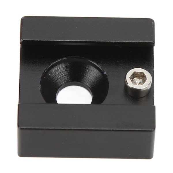 Cold Shoe Mount Adapter med 1/4in skrue til kamerabur lommelygte monitor mikrofon