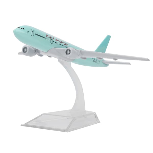 Flygplansmodell Basstativ Legering Metall Barnflygleksaker Garage Kit 16cm (Canada777)