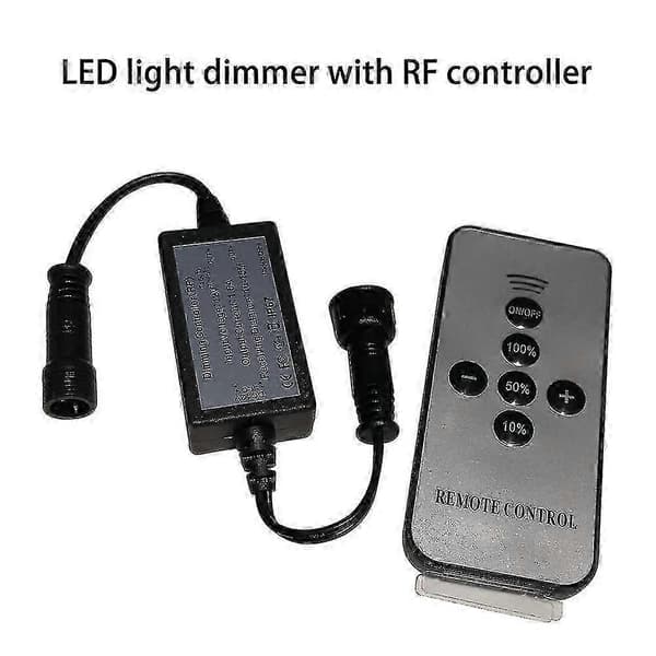 Vattentät IP67 LED-dimmer för utomhusbelysning med trådlös fjärrkontroll