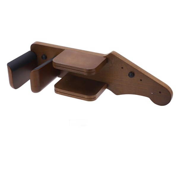 Gitarr Vägghållare Massivt Trä Gitarrer Väggfäste Ställ Rack för Ukulele Bas Mandolin