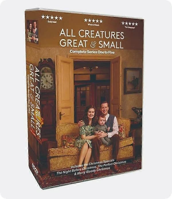 【03】Ny boks sæt Lord of All Creation Sæson 1-5 DVD 10-Disc Engelsk Version