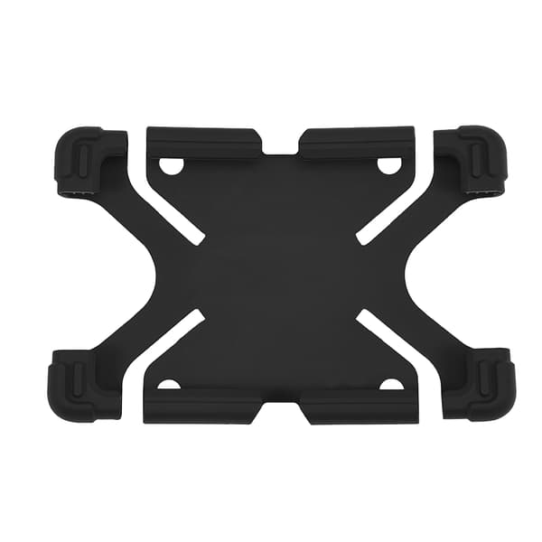 Justerbar silikonebeskytter Universal til iPad/Samsung/Lenovo Tablet (Sort 7,9-9\")