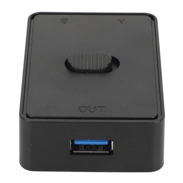 USB 3.0-switch 2 in 1 ut eller 1 in 2 ut Bidirektionell USB-switchselector USB KVM-switch för tangentbord, mus, skanner, skrivare