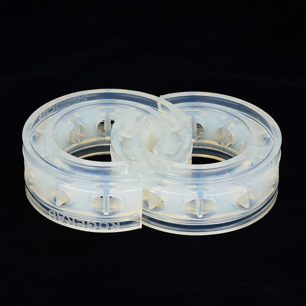 2st Transparent Bil Stötdämpare Buffert Fjäder Bumper Kudde Typ D