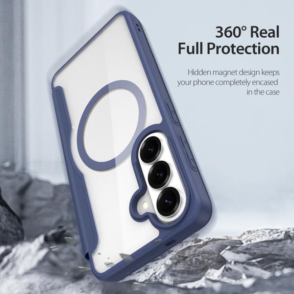 【03】Samsung Galaxy S26 5G Case DUX DUCIS Skin X Pro Series Magsafe PC + TPU Blå