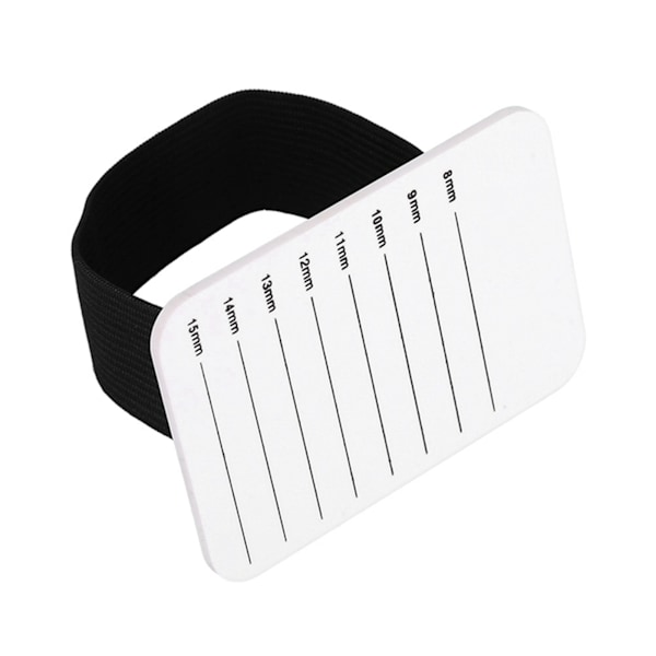 8-15mm Smink Ögonfransbricka Strip Stativ Ögonfransförlängning Handplatta Ögonfransar Podningshållare