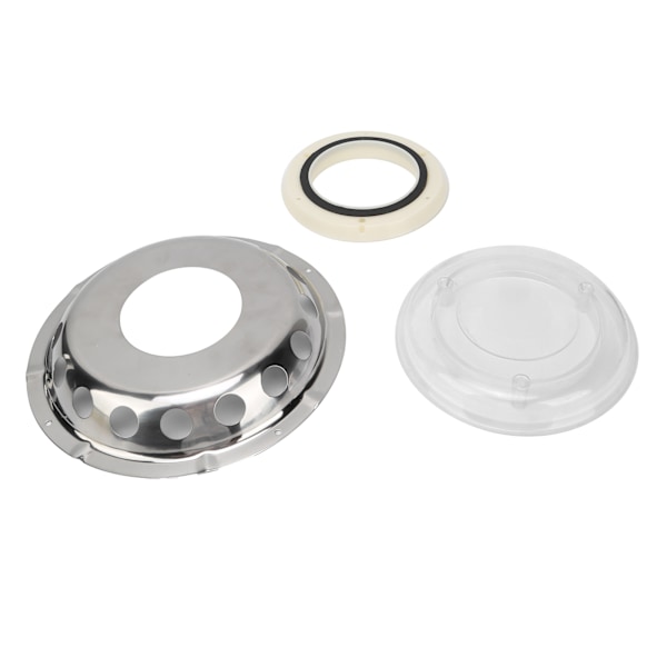 Ventilationsvindue i rustfrit stål, marine hardware samling, transparent center til skibe
