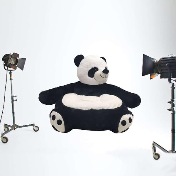 【03】Täytetty eläinsohva lapsille lazy-panda