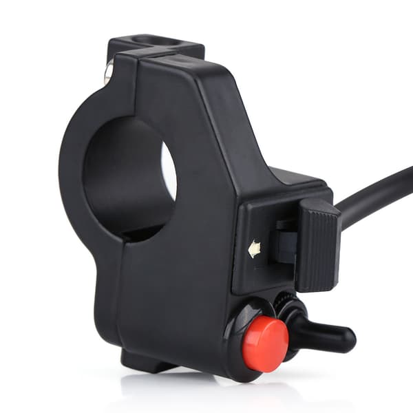 22 mm Motorcykel ATV Styr Forlygte Montering Tryk Horn Drejekontakt til GS