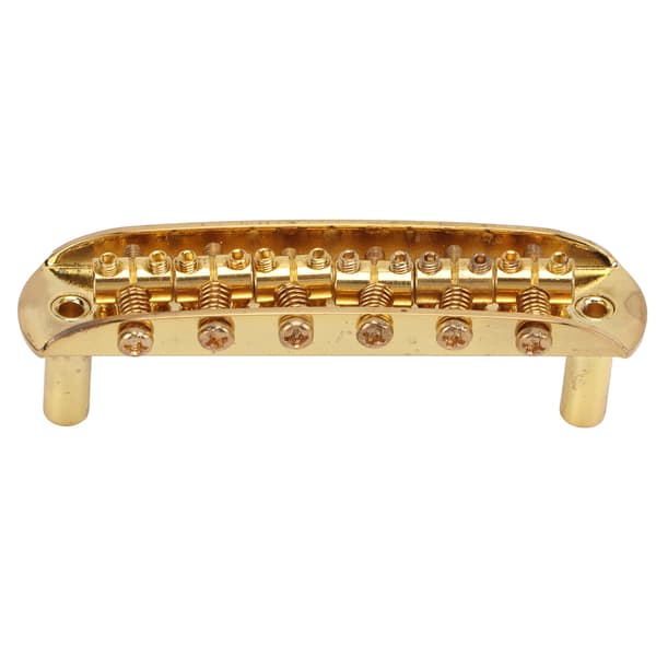 Elektrisk Gitarr Stall 6 Strängar Stränghållare Metall Instrument Tillbehör för Jazzmaster Guld