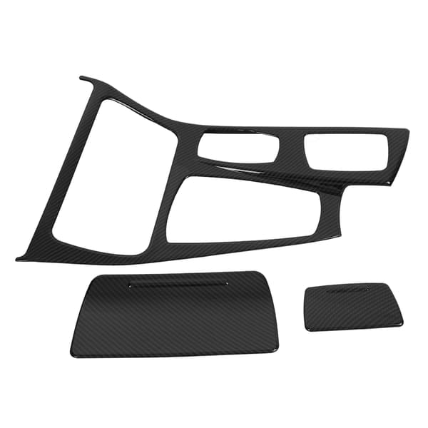 Bil Interiör Mittkonsol Växelspakspanel Skydd Trim för BMW 5-serie F10 2011-2016 (#3)