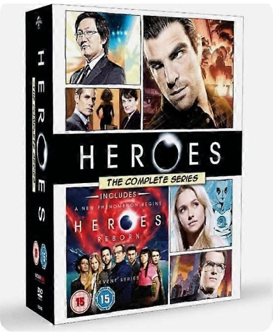 【03】Heroes: Hele serien (inkl. Heroes Reborn) [DVD]