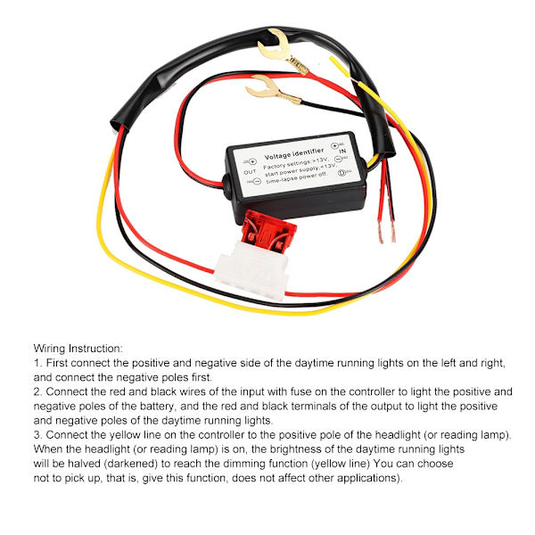 Smart LED DRL Dimmer för varselljus