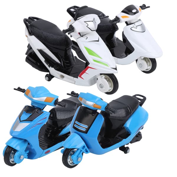 4 stk. 1:32 Legering Motorcykel Model Legetøj Børn Simulation Motorcykel Dekoration Børne Gave 4 stk. / Sæt