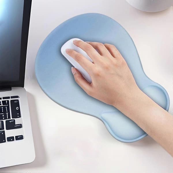 Gamingmusemåtte Bracers Håndmusemåtte Gamer Stor Tastatur Musemåtte Ergonomisk Håndledsstøttepude Erstatningstilbehør Gradientpulver Gradient powder