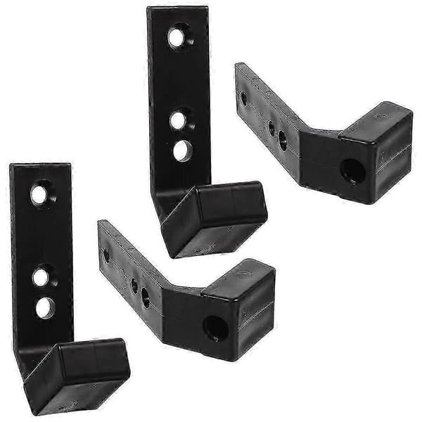4 kpl J Hook Squat Rack Hitch -lisävarusteet Squat Rack Tankopidike Kuntosali Käsipainoteline J Hooks Power Rack Kuntosalilaitteet Kotiin