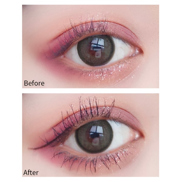 2 i 1 Dubbel Eyeliner Mascara Vattentät Snabbtorkande Ögonfranspenna Svettsäker Kladdfri Makeup Eyeliner