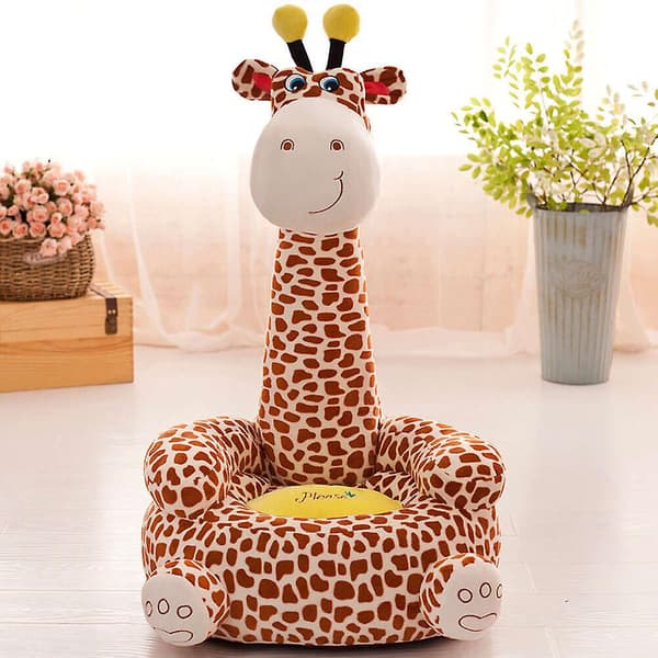 【03】Täytetty eläinsohva lapsille joying-giraffe-pink