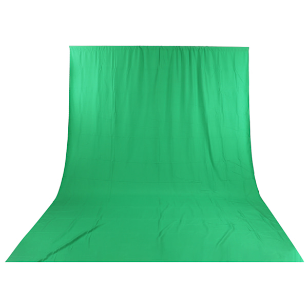 3x6m Valokuvaustausta Vihreä Kangas Chromakey Taustakangas Valokuvausstudiovideolle