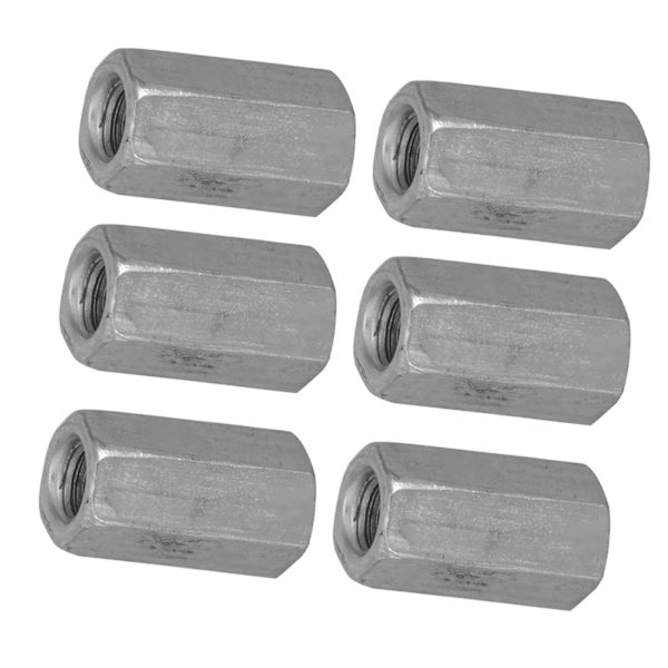 10 st Lång Stång Mutter Hexagonal Hylsmutter Standoff Gängade Fästelement (M6 * 25)