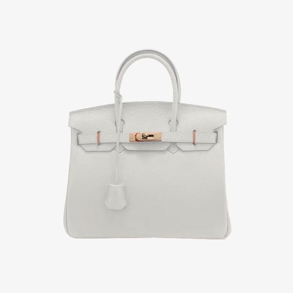 Platin Kvinders Hvid Crossbody Taske Rummelig Design Perfekt Gave til Mors Dag 30x16x23cm White/30