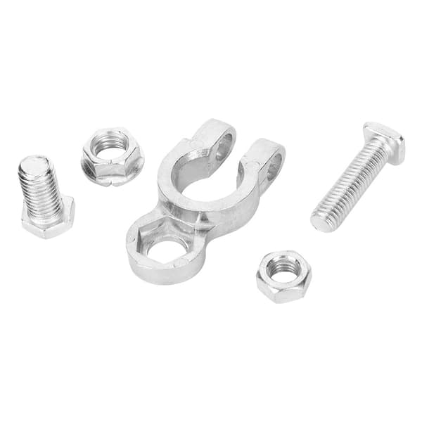 Par 12/24V Universella Bilbatteripoler Stud Typ 10mm/0.4in Kabel Positiv Negativ