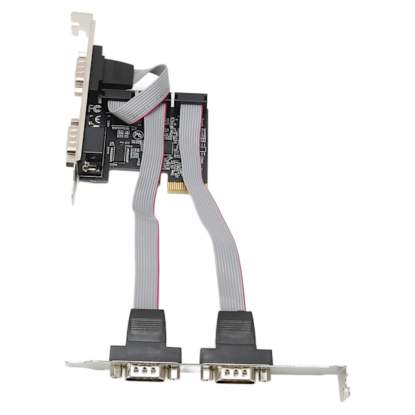 PCIE Udvidelseskort PCI Express X1 til Interface 4 RS232 Serielle Porte Bred Anvendelse Adapterkort