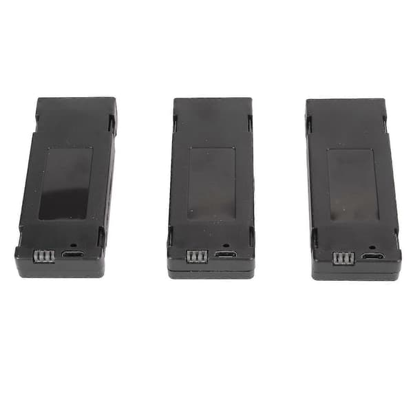 3 stk. 2600mAh 3,7V genopladeligt dronebatteri til E88 Quadcopter Drone Lithiumbatteri 2600mAh