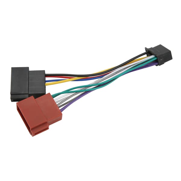 Radio Stereo Ledningsnet Adapter ISO Ledningsnet Stik Udskiftning til Sony JVC Ny