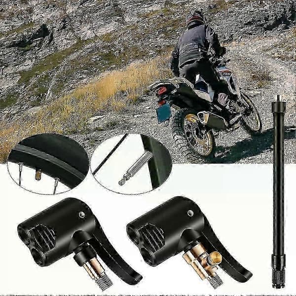 Uppblåsbar pumpventilkopplingsadapter Cykeldäckluftchuck Mässingsinflatorventilkopplingsadapter för bärbara uppblåsbara pumpar, zxl