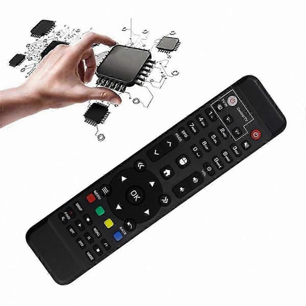 Yleiskaukosäädin Amiko A6N ja A6N MAX digiboksien korvaamiseen Black