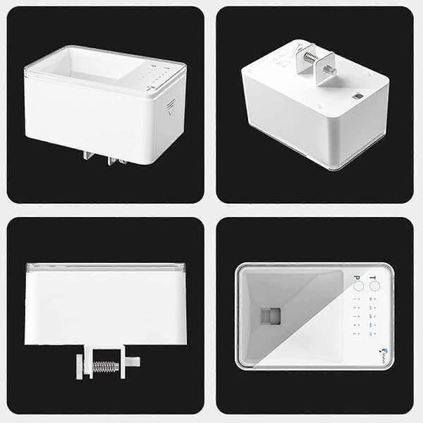 Automatisk fiskefoderautomat Intelligent digital fiskefoderautomat Timer 70ml Automatisk Batteridrevet
