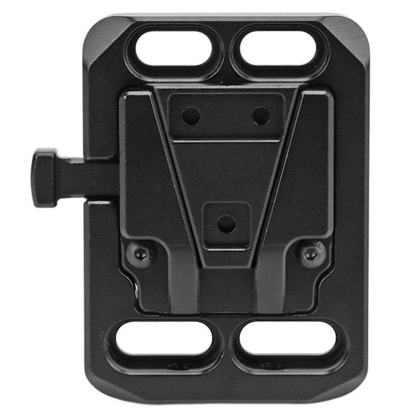 Full Metal V Mount Batterihållare CNC Ihålig V Lås Batteriplatta Adapter för Kamera