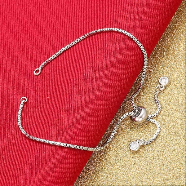 DIY Armbånd Justerbar Træktype Håndkæde 4 stk. Halvfærdige Smykker