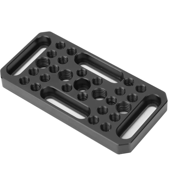 Aluminiumlegering Video Switching Cheese Expansion Plate Kamera Easy Plate til DSLR-kamera