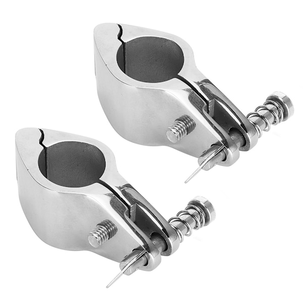 2 stk. Stål Båd Hængslet Øvre Kæbe Slide Marine Hardware Fittings Tip Style22mm/0.87in