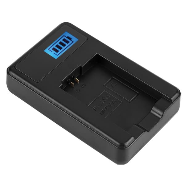 NP-FW50 Batteri LCD Enkelt Oplader til Sony Alpha A6000 A6300 A6500 A7r A7