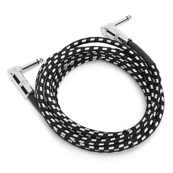 JORINDO Guitar Kabel 6,35 mm 1/4in Lydforbindelseskabel Elektrisk Musikinstrumentledning 3 m / 9,8ftJD6209