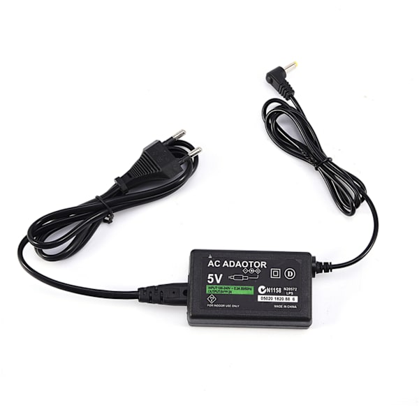 Vægoplader AC-adapter strømforsyningskabel til PSP 1000/2000/3000 EU-stik