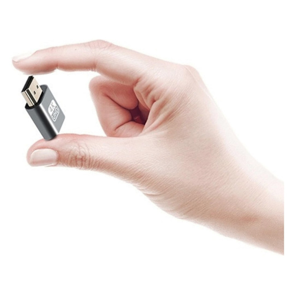 2 st 4K HDMI Dummy Plug, Virtuell bildskärm EDID-emulator, Headless Display Adapter, Dummy Plug HDMI 4K Display Emulator, HDMI grafikkortsfusk