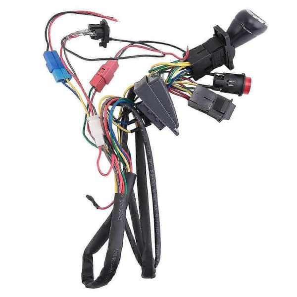 Barn Elbil DIY Modifierade Kablar och Strömbrytar-kit, Barn Elbil 4WD Åkleksaker Tillbehör