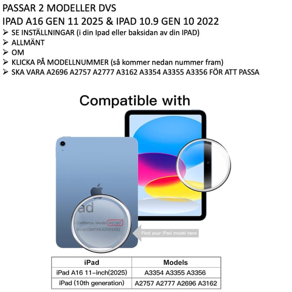 【03】2-PACK iPad (A16) gen 11 2025 näytönsuoja karkaistu lasi 9H transparent
