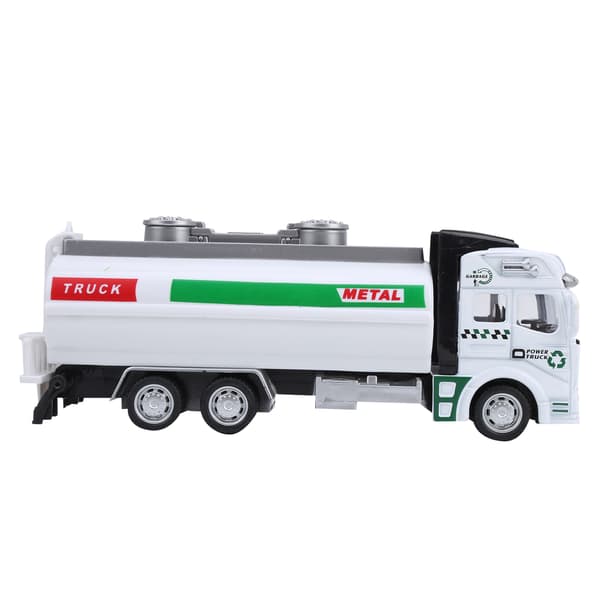 1:48 Vandingsvogn Lastbil Tankvogn Sprinkler Model Træk Tilbage Børns Køretøj Legetøjsmodel (Grøn)