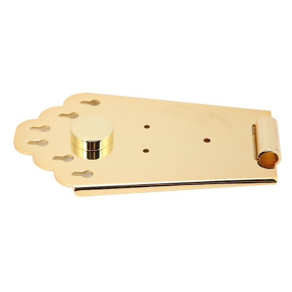Jazzgitarrstall Metall Fläktform Jazzgitarrstall Ersättning för Semi Hollow Elgitarr Tillbehör Guld