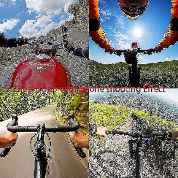 Universal mobiltelefonclips til actionkamera Pov Gopro Samsung Iphone osv. | Telefonholdere stativer