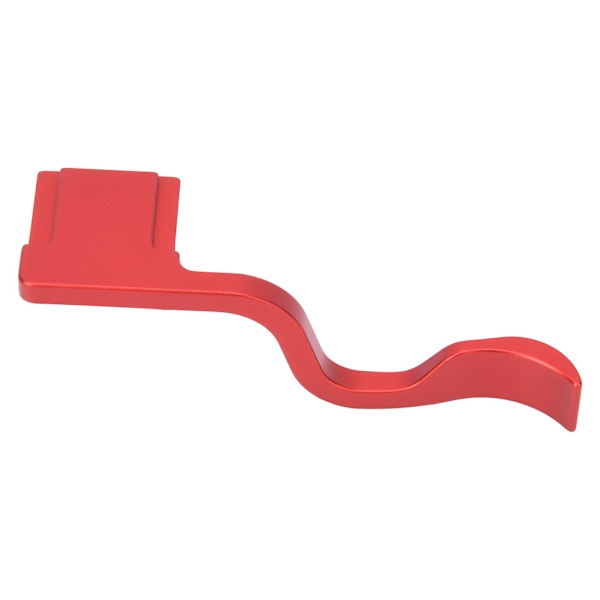 Aluminiumlegering Hot Shoe Tumgrepp Spänne Remhållare för Sony A7M2 M3 A7R2 R3 A9 Röd