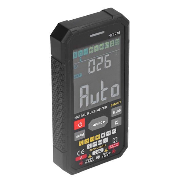 Multimeter Digital Display Automatisk DC AC Spænding Volt Meter Ohmmeter Amperemeter Tester