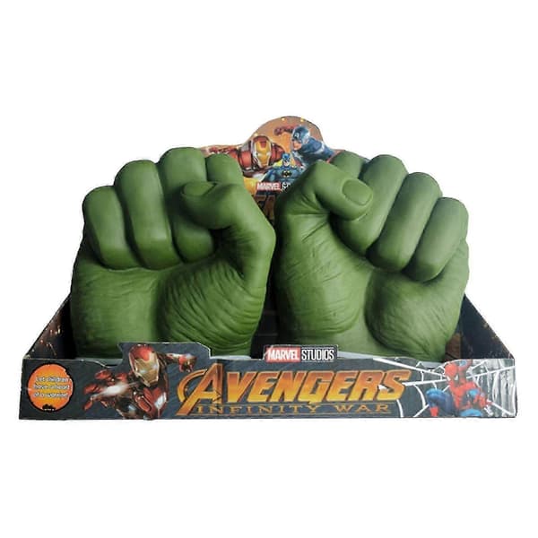 Hulk Handsker Figurer Legetøj, Avengers Legends Gamma Grip Model Legetøj Gaver Til Børn B