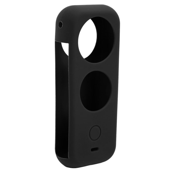 Urheilukameran suojakotelo Insta360 One X2:lle, pölytiivis silikoninen ammattimainen toimintakameran kehys kaksoisvarmistuksella, musta